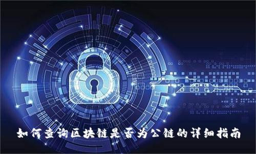 如何查询区块链是否为公链的详细指南