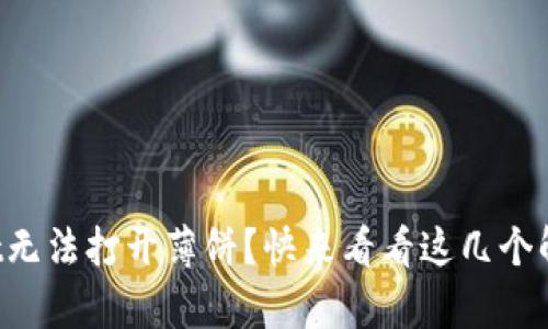 tpWallet无法打开薄饼？快来看看这几个解决办法！